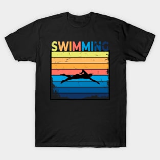 Swimming Vintage T-Shirt